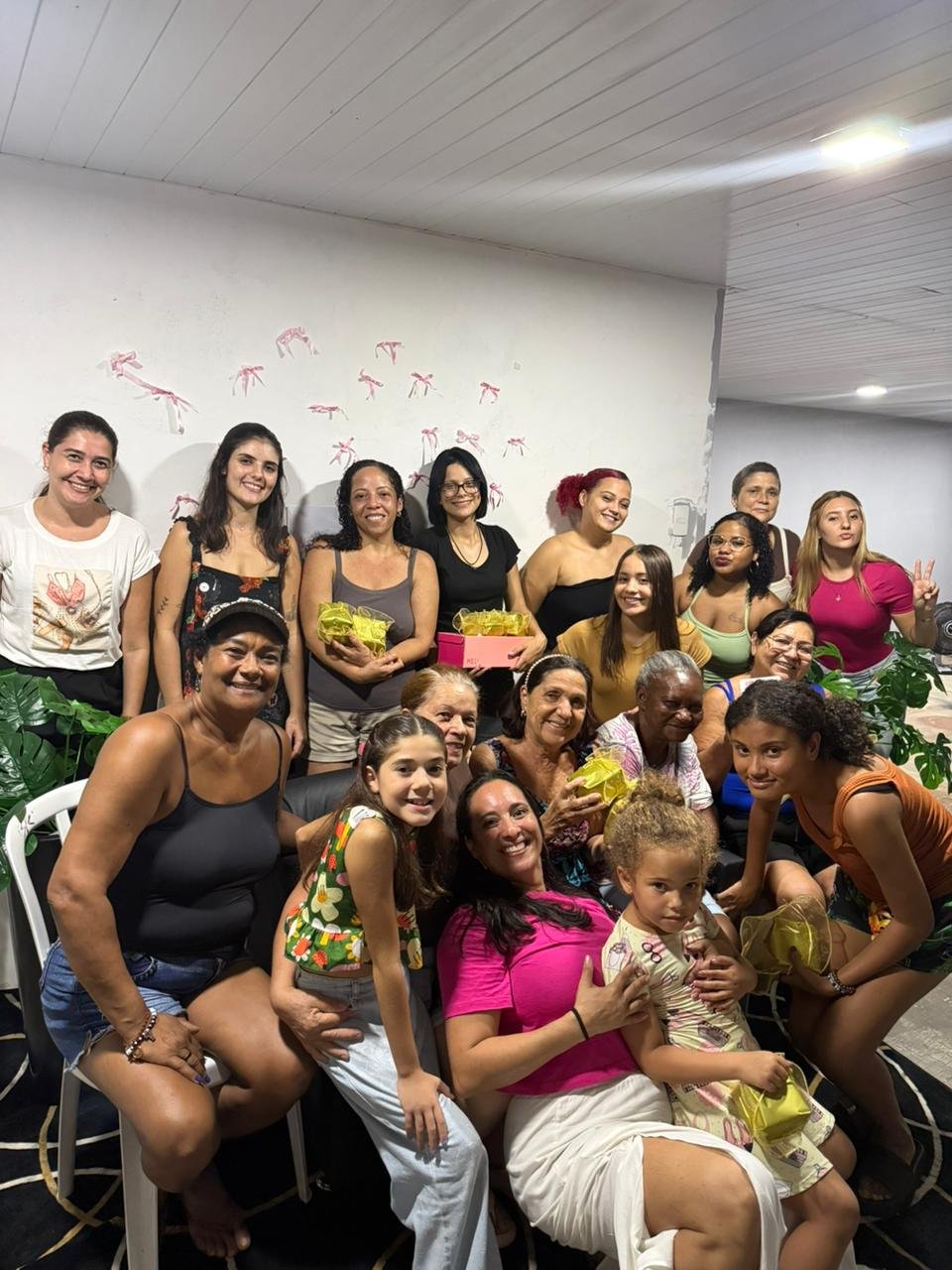 Momento especial da comunidade